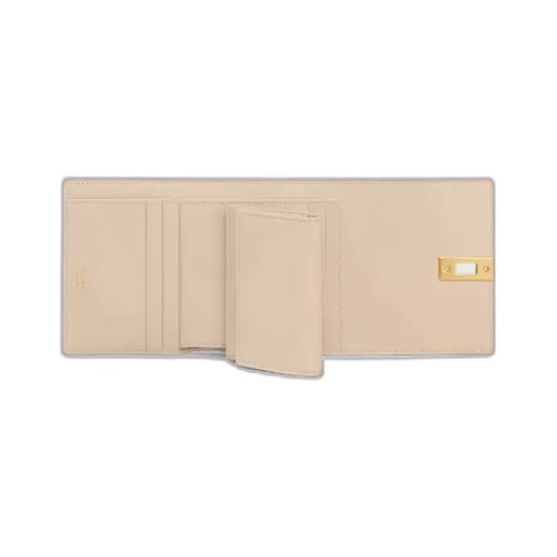 Small Trifold Wallet 16 In Shiny Calfskin