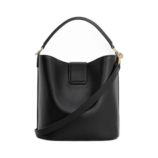 Medium Bucket Louise In Smooth Calfskin