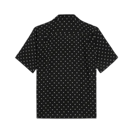 Bowling Shirt In Micro Triomphe Print Viscose