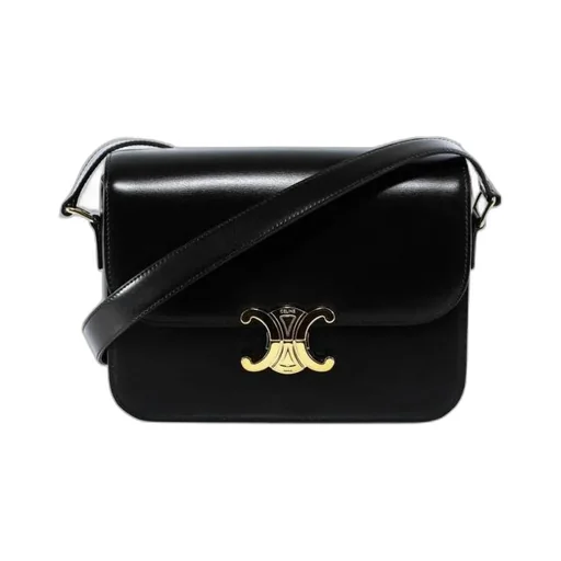 Classique Triomphe Bag In Shiny Calfskin