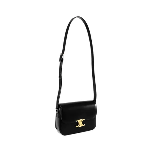 Classique Triomphe Bag In Shiny Calfskin