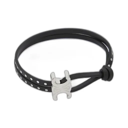 Triomphe Stud Clasp Bracelet