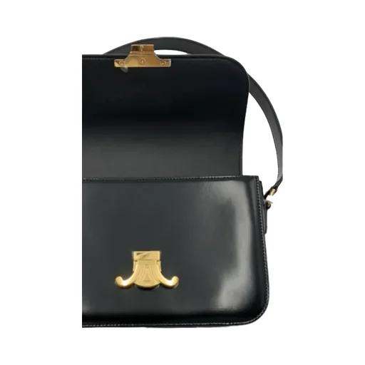 Classique Triomphe Bag In Shiny Calfskin