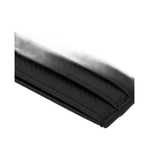 Large Card Holder In Grained Calfskin