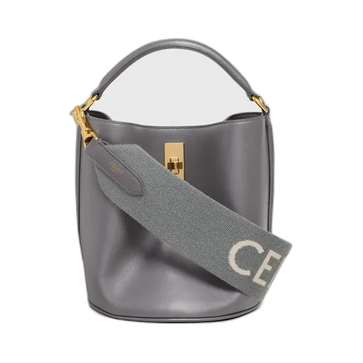 Short Strap In Wool With Celine Jacquard