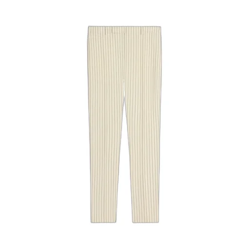 Classic Pants In Striped Wool