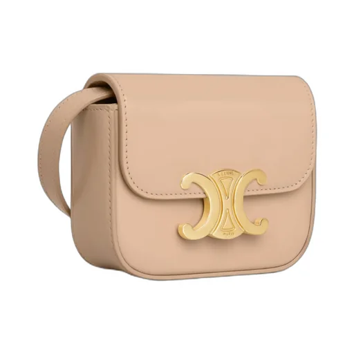 Mini Claude In Shiny Calfskin