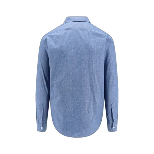 Loose Shirt In Chambray Cotton