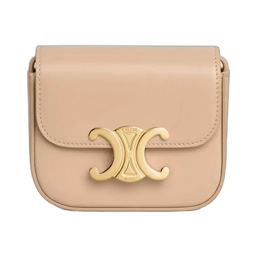 Mini Claude In Shiny Calfskin