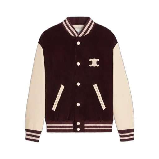 Loose Teddy Jacket In Triomphe Corduroy