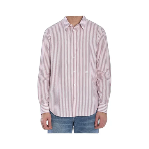 Loose Shirt In Striped Cotton Poplin