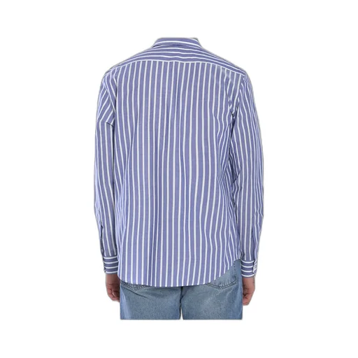 Loose Shirt In Striped Cotton