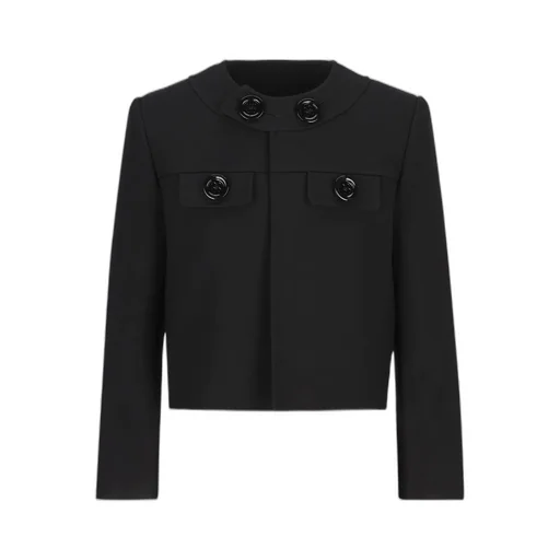 Brompton Jacket In Gauffered Double Wool