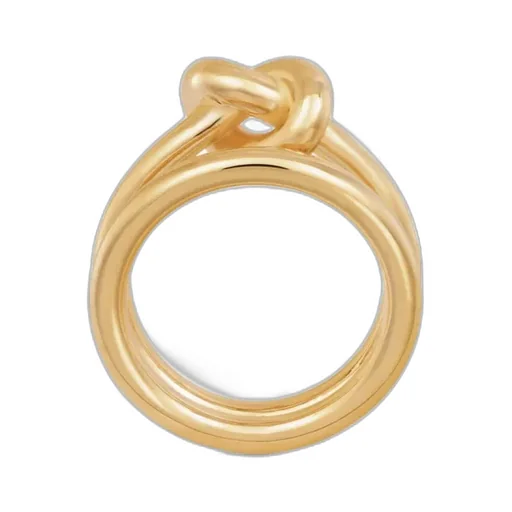Knot Double Ring