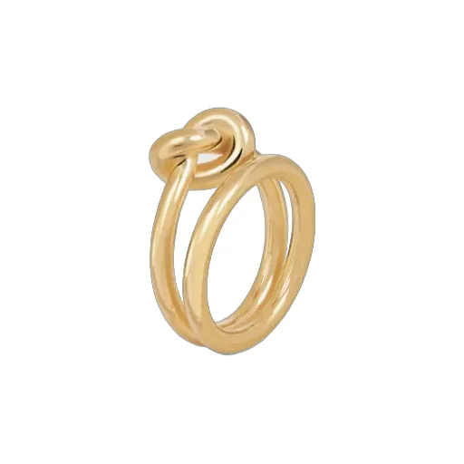 Knot Double Ring
