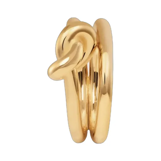 Knot Double Ring