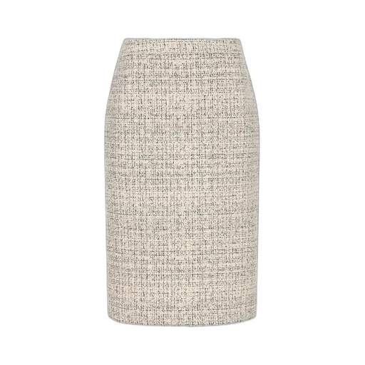Pencil Skirt In Cotton Natté