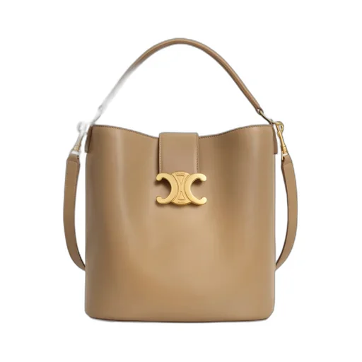 Medium Bucket Louise In Smooth Calfskin