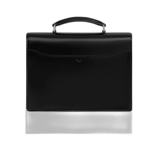 Small Cartable Triomphe In Shiny Calfskin
