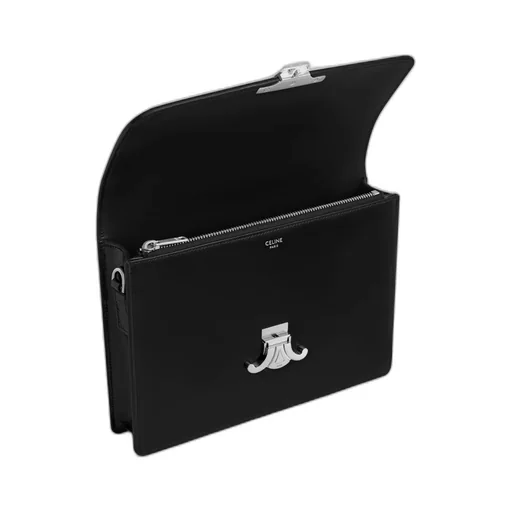 Small Cartable Triomphe In Shiny Calfskin