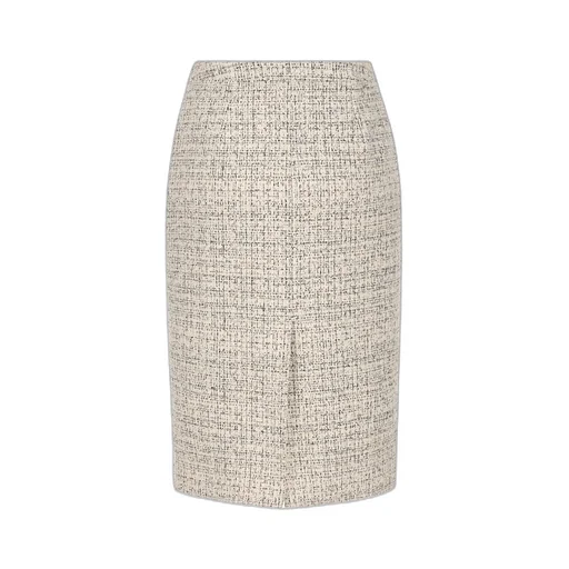 Pencil Skirt In Cotton Natté