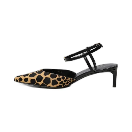 Pointed High-Heeled Sandals