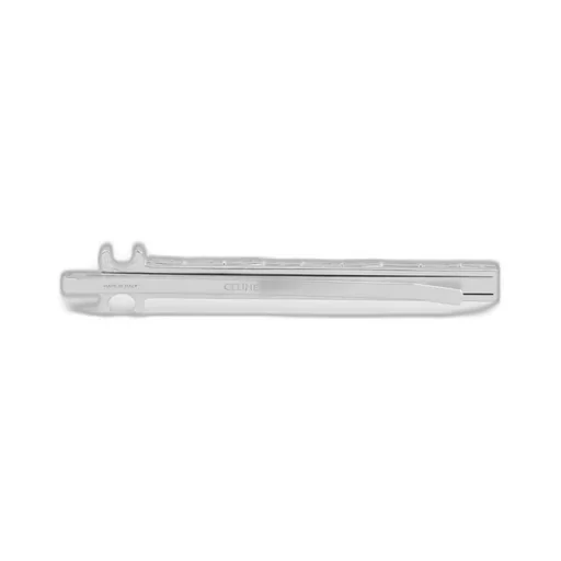 Le Soir Hair Slide In Strass And Brass With Rhodium Finish