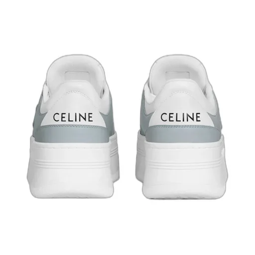 Block Sneaker With Triomphe In Calfskin