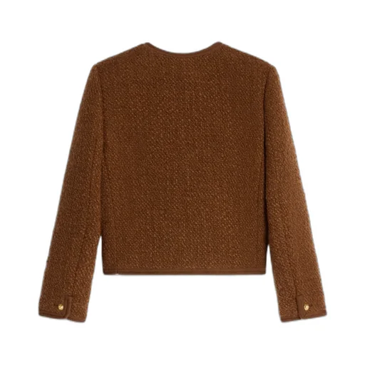 Chelsea Jacket In Mohair Wool Tweed