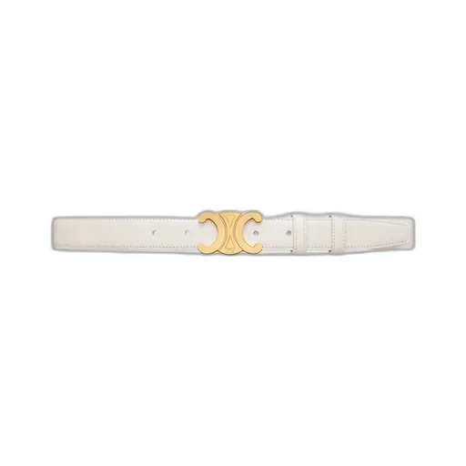 Medium 25Mm Triomphe Belt In Taurillon Leather