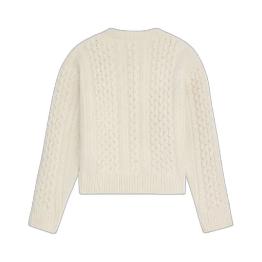 Triomphe Cardigan In Aran Wool