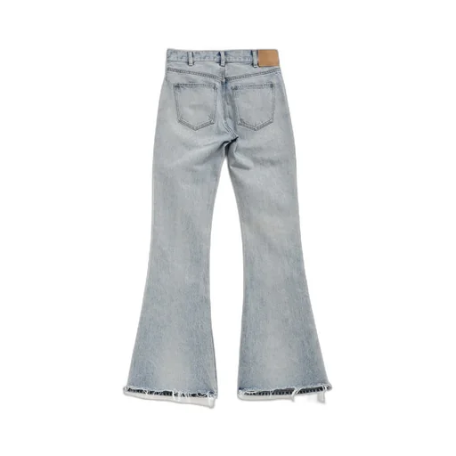 Low-Rise Flared Leg Jeans