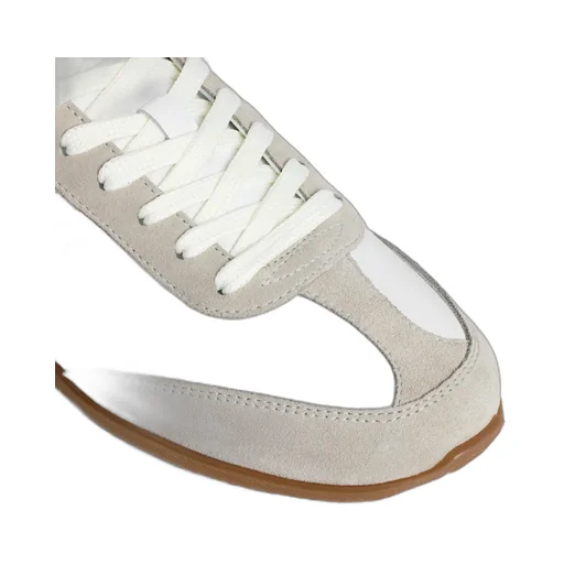 Celine Jogger Low Lace-Up Sneaker In Calfskin & Suede Calfskin