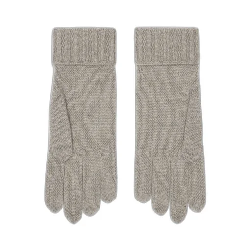 Triomphe Cable-Knit Gloves In Cashmere
