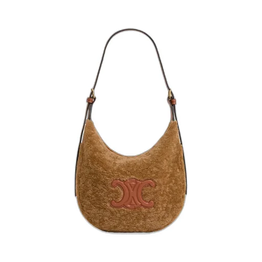 Small Heloise Bag In Shearling And Calfskin