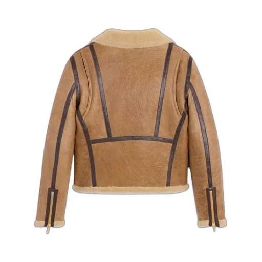 Biker Jacket In Lambskin Shearling