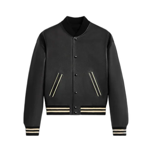 Leather Bomber Jacket