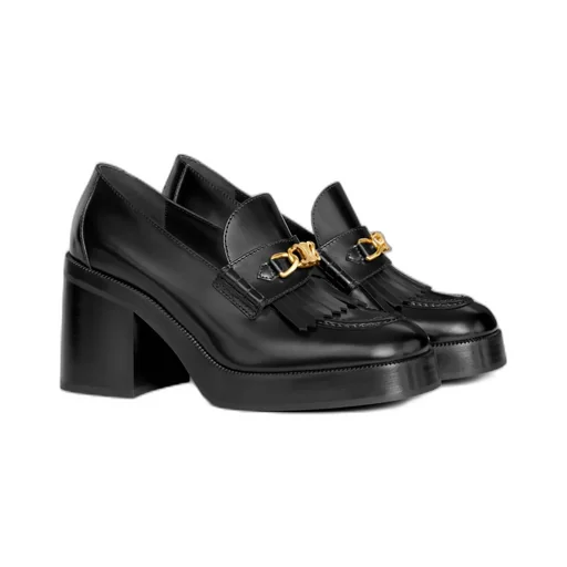 Tess Loafer In Polished Bull
