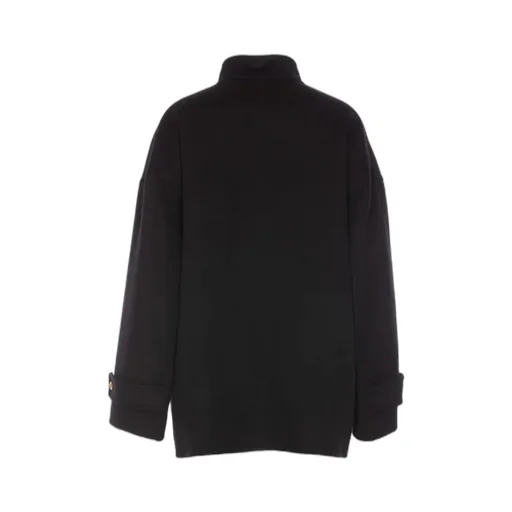 Egg Coat In Double Face Wool