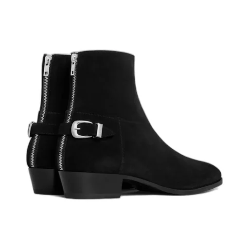 Round-Head Short Boots