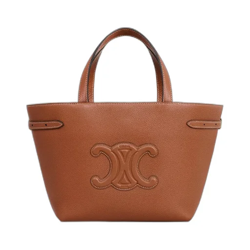 Mini Cabas Anais Cuir Triomphe In Grained Calfskin