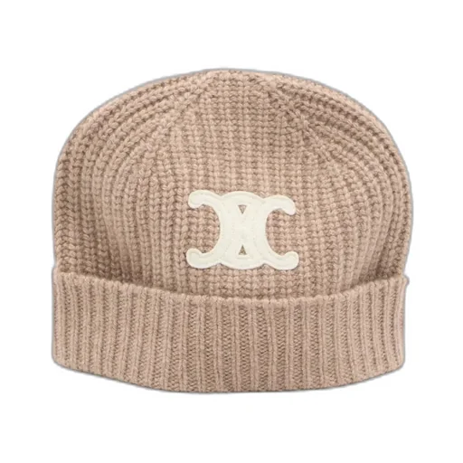 Triomphe Beanie In Seamless Cashmere