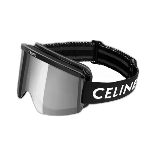 Ski Mask With Mirror Lenses