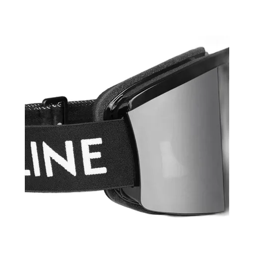 Ski Mask With Mirror Lenses