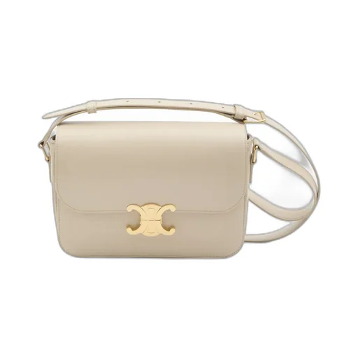 Classique Triomphe Bag In Shiny Calfskin