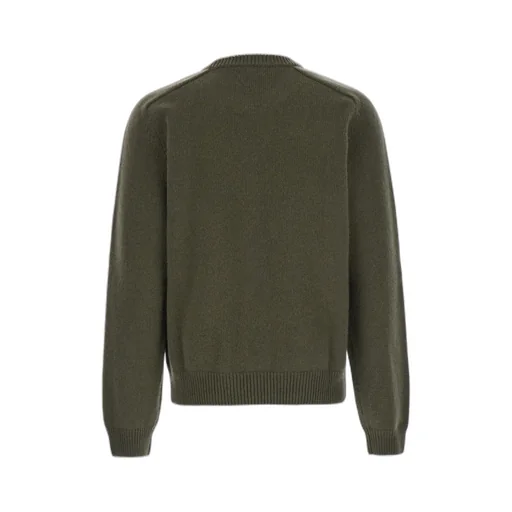 Triomphe Crew Neck Sweater In Wool And Cashmere