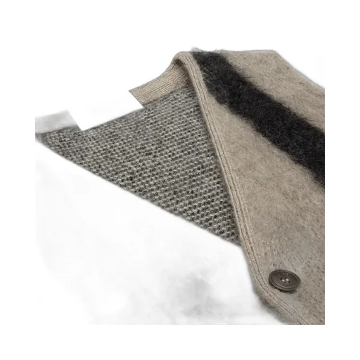 Brushed Mohair Cardigan
