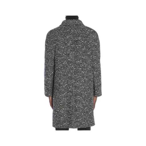 Camden Mac Coat In Wool Tweed