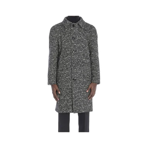 Camden Mac Coat In Wool Tweed