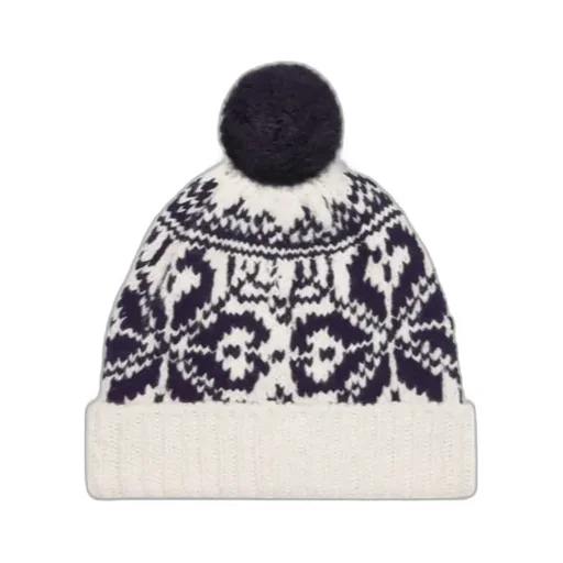 Beanie In Fair Isle Wool